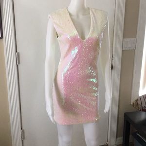 Sequence mini dress❄️